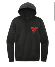 Load image into Gallery viewer, “TS Lighting Struck” TS Monogram Hoodie (Black)
