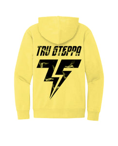 “TS Lighting Struck” TS Monogram Hoodie (Light Yellow)